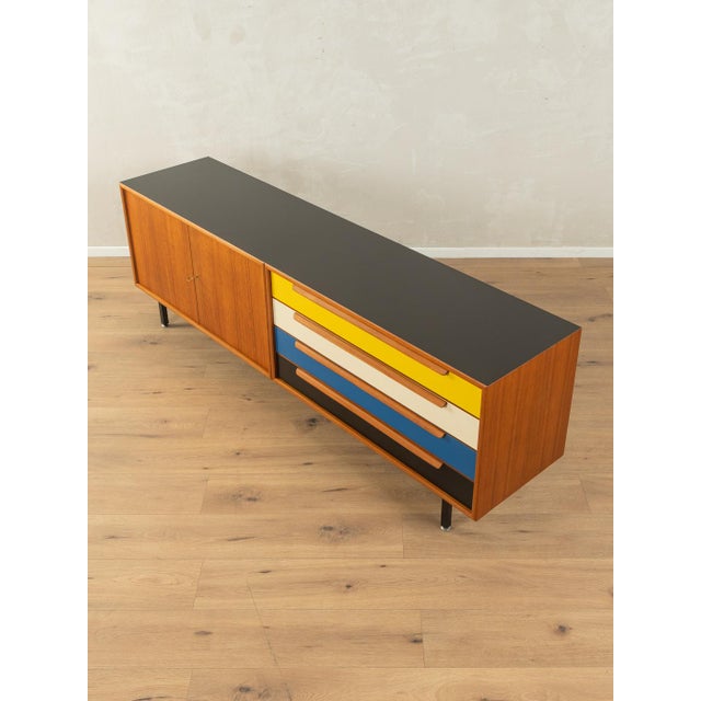 WK Möbel Sideboard with Colorful Drawers from WK Möbel, 1960s For Sale - Image 4 of 9