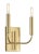 Modern Ellen DeGeneres by Visual Comfort Studio Brianna Double Sconce, Brass For Sale - Image 3 of 3