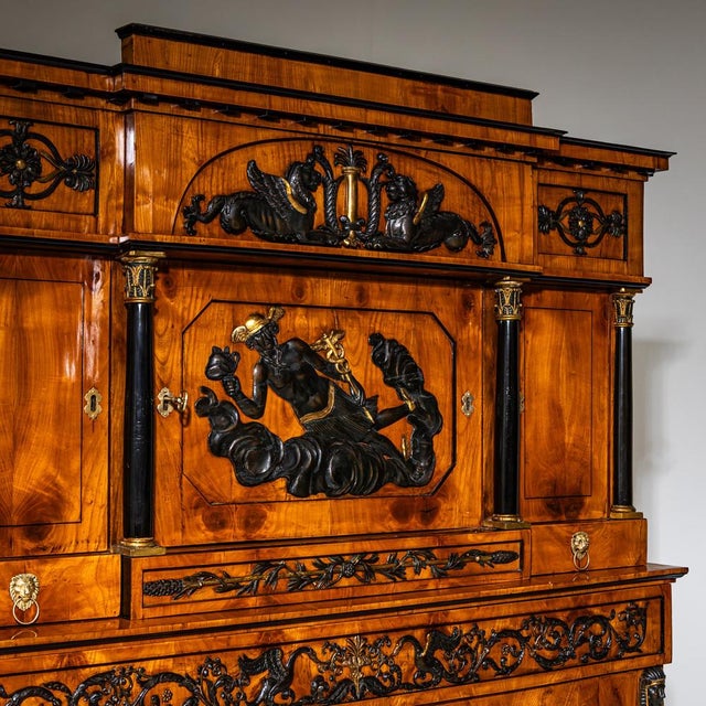 Antique Empire Secretaire, 1815 For Sale - Image 11 of 12
