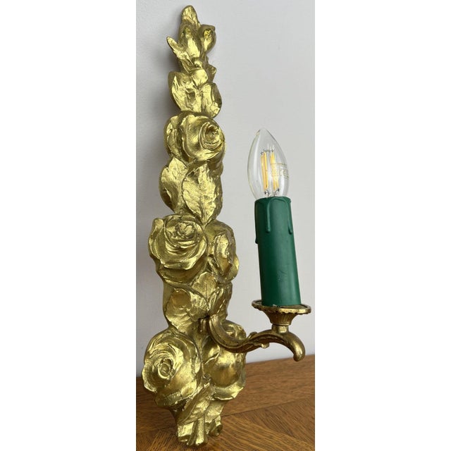 Vintage French Wall Sconces, Set of 2 For Sale - Image 10 of 11