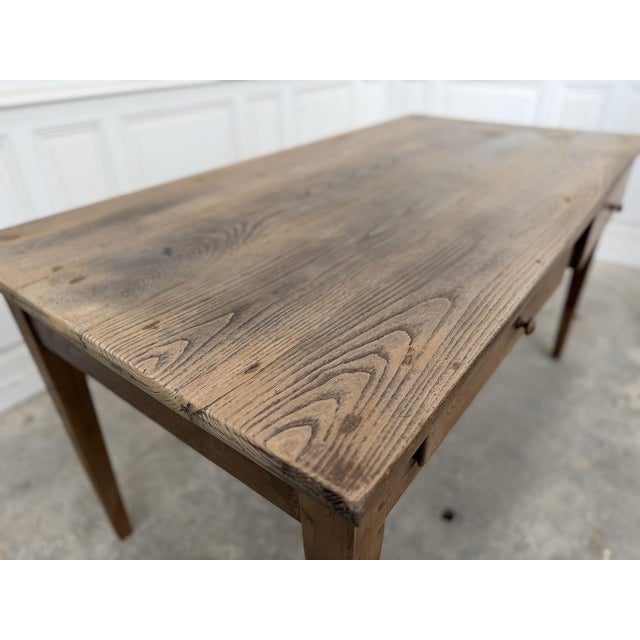 1930s Small Vintage Farmhouse Table, 1930 For Sale - Image 5 of 7