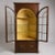 English Georgian Style Carved Mahogany Corner Cabinet With Carved Shell Motif For Sale - Image 4 of 7