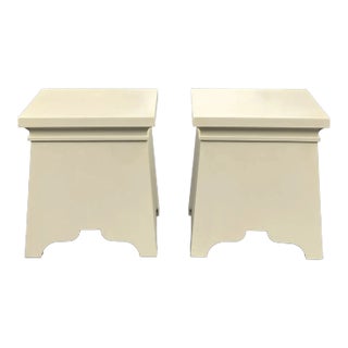 Baker Furniture Side Tables - a Pair For Sale