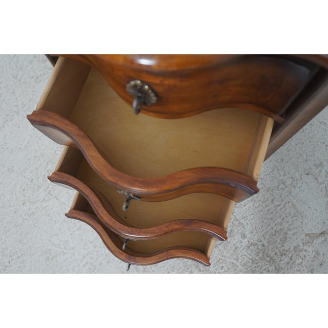 Century Furniture Century 4 Drawer Continental Style Nightstand Occasional Chest For Sale - Image 4 of 17