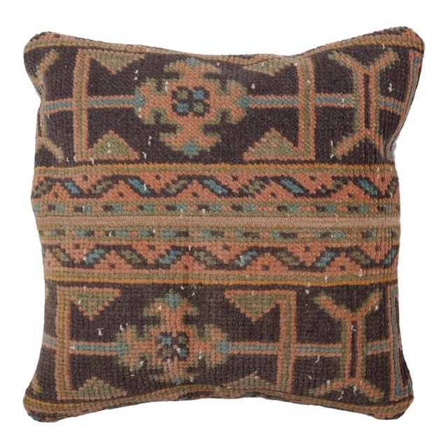 Muted Carpet Rug Pillow Cover For Sale