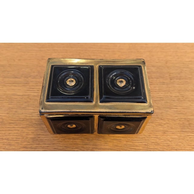 Brayton Mid Century Ceramic Box For Sale - Image 4 of 9