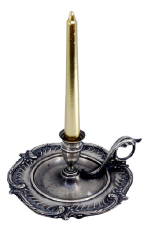 Silver Paddle with Handle Reliefs and Applications