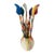 Vintage Italian Pop Art "Bouquet of Paintbrushes" Sculpture – Attributed to Livio De Marchi For Sale