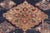 Tribal Large Antique Persian Malayer Rug Navy Field Medallion Floral Design Rug For Sale - Image 3 of 15