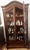 Wood Vintage Glass and Walnut Display Cabinet, 1950s For Sale - Image 7 of 9