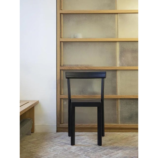 Galta Chairs in Black Oak by Kann Design, Set of 6 For Sale - Image 6 of 11