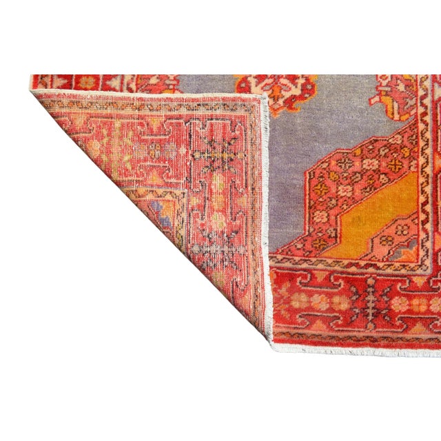 Early 20th Century Antique Turkish Rug - 3'7" X 6'3" For Sale - Image 11 of 14