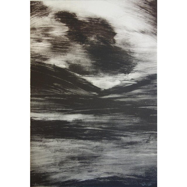 Albert Woda, Tempête, Lithograph For Sale