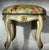 Vintage French Tapestry Footstool – Hand-Made Rooster & Floral Needlepoint. For Sale - Image 9 of 14