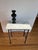 1960s Mediterranean Wrought Iron Marble Side / Occasional Table For Sale - Image 16 of 18