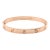 Cartier Love Bracelet in 18k Rose Gold - Size 18 For Sale