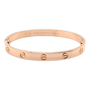 Cartier Love Bracelet in 18k Rose Gold - Size 18