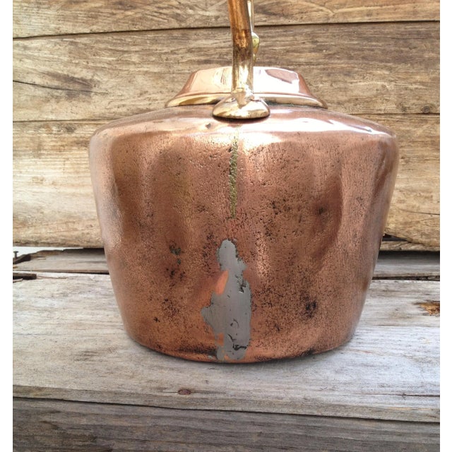19th C. Copper Kettle For Sale In Los Angeles - Image 6 of 7