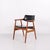 Model GM11 Dining Chairs in Teak & Black Leather attributed to Svend Aage Eriksen for Glostrup, 1960s, Set of 6 For Sale - Image 3 of 14