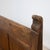 19th Century Antique Wooden Bench with Paneled Back, 1880 For Sale - Image 5 of 11