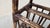 Vintage Rustic Coastal Bamboo Rattan Brown Magazine Rack Side Table For Sale - Image 10 of 14