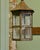 Classical Iron Hanging Lantern This is a very attractive traditional Lantern it has pebble glazed sides which are divided...