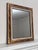 Mid-Century Modern Vintage Mid Century Hollywood Regency Gold and White Wall Mirror. For Sale - Image 3 of 12