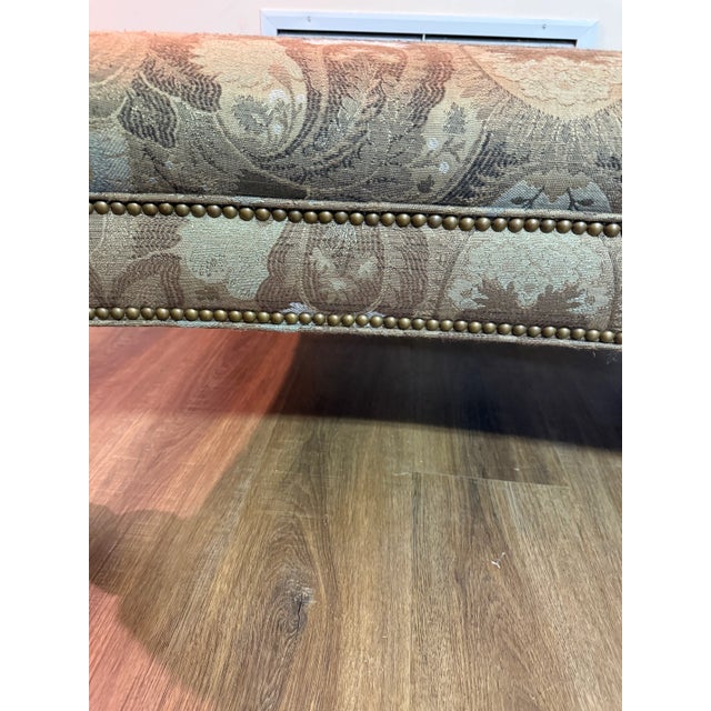 Tapestry Ottoman by Sherrill For Sale In Nashville - Image 6 of 7