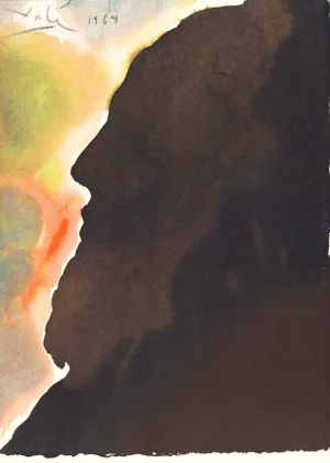1967 Salvador Dalí Biblia Sacra "Abraham, Pater Multarum Gentium" (Abraham, the Father of Many Nations)