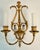 Gold Pair Regency Style Bronze, Polychrome, and Battersea Enamel Sconces For Sale - Image 8 of 12
