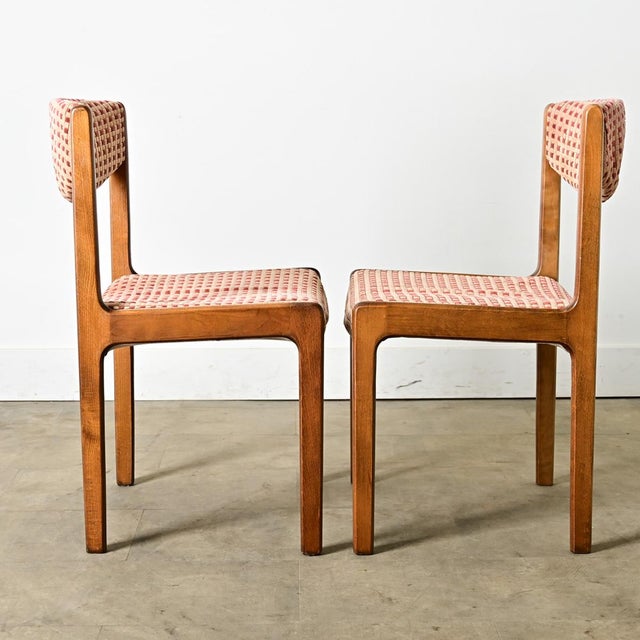 Late 20th Century French Vintage Midcentury Dining Chairs Set of 6 For Sale - Image 15 of 15