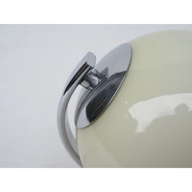 Art Deco Brass and Hand-Blown Glass Table Lamps, 1930s, Set of 2 For Sale - Image 9 of 17