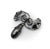 Modern 1940s Sterling Silver Georg Jenson Usa Gingko Leaf and Seedpod Brooch For Sale - Image 3 of 7