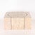 Rare modular coffee table in faux marble resin. Composed of three elements, this table impresses with its originality. The...