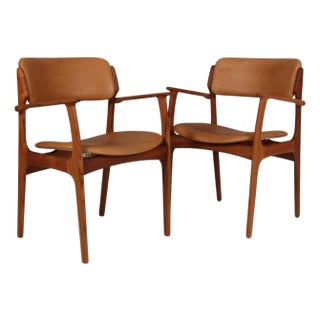 Armchairs from Erik Buck, 1960s, Set of 2 For Sale