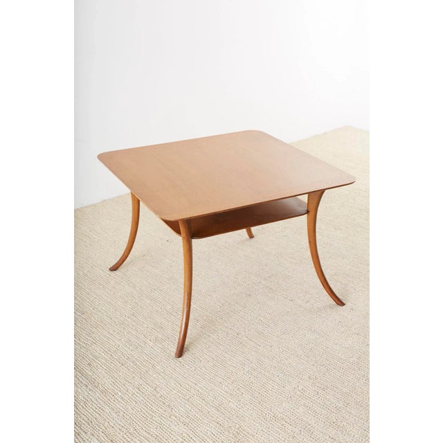 Robsjohn-Gibbings for Widdicomb Klismos Leg Cocktail Table For Sale - Image 10 of 13