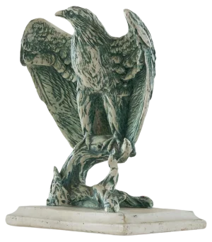 Ceramic Eagle Sculpture, 1960s