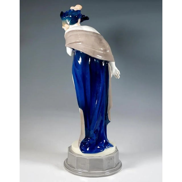 1920s Art Deco Figurine by W. Thomasch, 1920s For Sale - Image 5 of 9