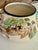 Ceramic Vintage Hand-Painted Cockatoo Tropical Ceramic Bowl or Cachepot For Sale - Image 7 of 10