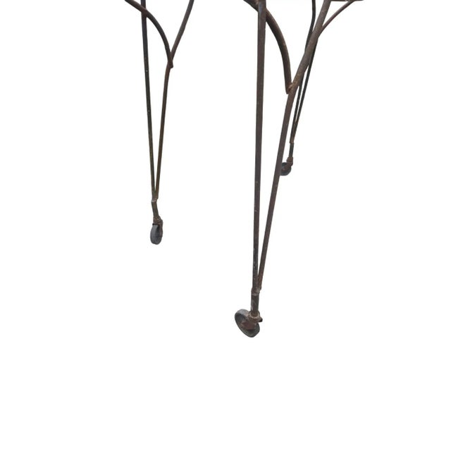 Vintage Horse Shaped Bar Cart Mid Century Sculpture 1950s Retro Decor For Sale - Image 10 of 18