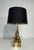 This beautiful water lily table lamp is made of bronze and brass. It is a French work attributed to Maison Charles. Circa...