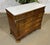 Napoleon III Commode in Walnut, Fir and White Marble, 19th Century For Sale - Image 5 of 18