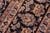 Textile Art Nouveau Antique Blue/Beige Wool Rug - 9'7'' X 12'11'' For Sale - Image 7 of 10