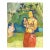 Original Abstract Expressionist - Hawaiian Mother and Baby by Michael William Eggleston For Sale