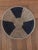 African Hand-Made Round Basket, 11.75 In. Diameter X 2.5 In. High, Natural and Black For Sale In San Francisco - Image 6 of 6