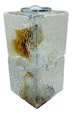 Murano Glass Table Lamp by Toni Zuccheri for Mazzega, 1970s