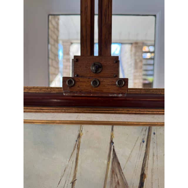Vintage French Adjustable Easel For Sale - Image 9 of 9