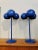 Contemporary Totembal Table Lamps in Blue by Juanma Lizana, Set of 2 For Sale - Image 3 of 6