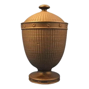 19th Century Wedgwood Basalt Engine Turned Urn