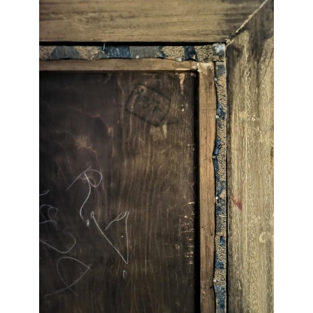 Italian Panel with Frame, 1920s For Sale - Image 4 of 5